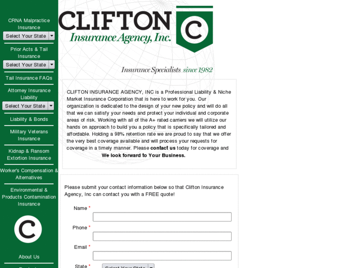 www.cliftoninsuranceagency.com