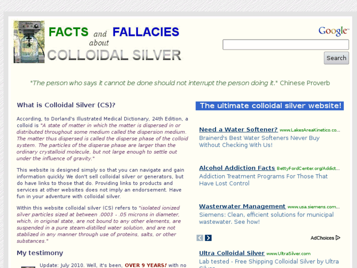 www.colloidal-silver-facts.com