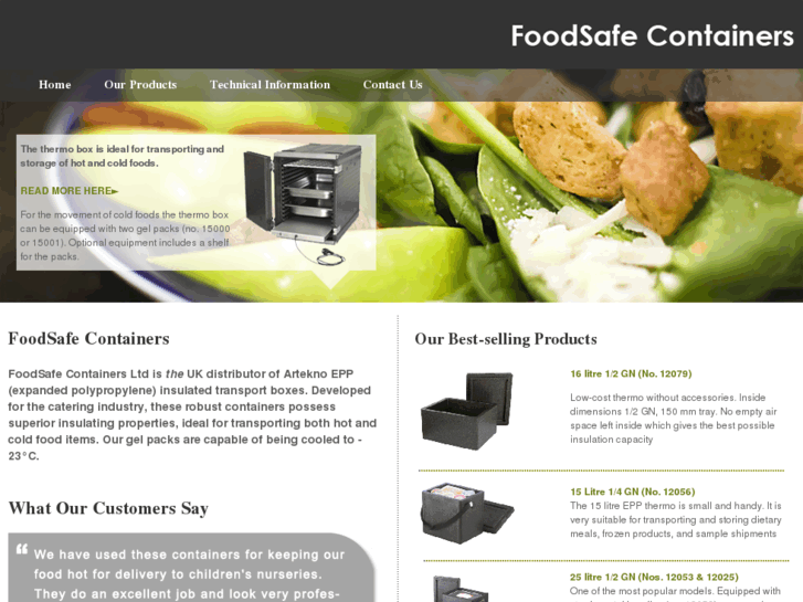 www.foodsafecontainers.com