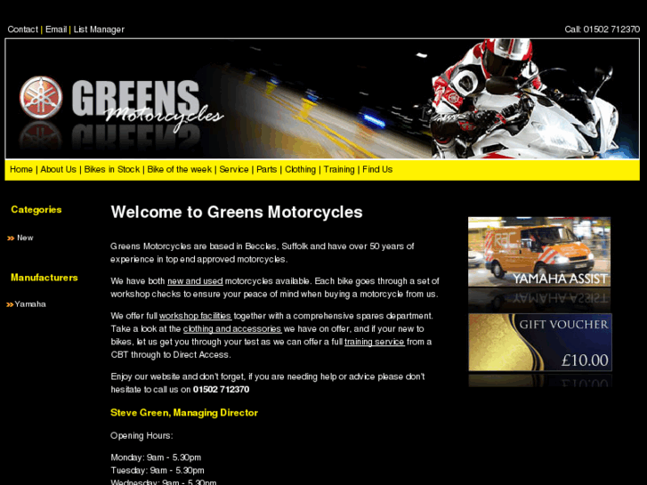 www.greensmotorcycles.com