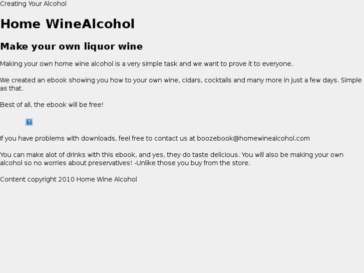 www.homewinealcohol.com