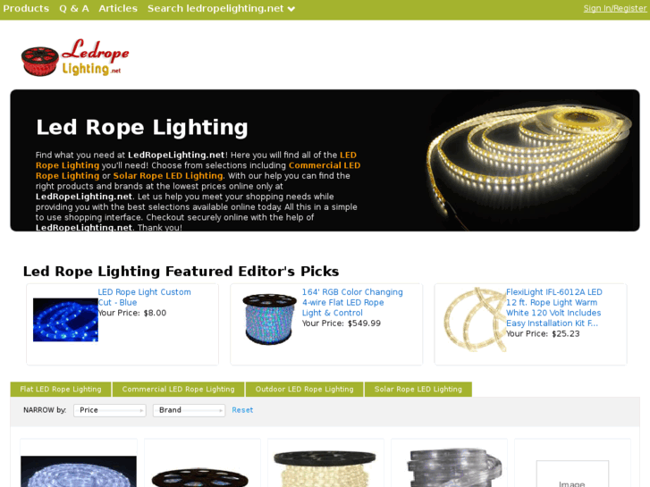 www.ledropelighting.net