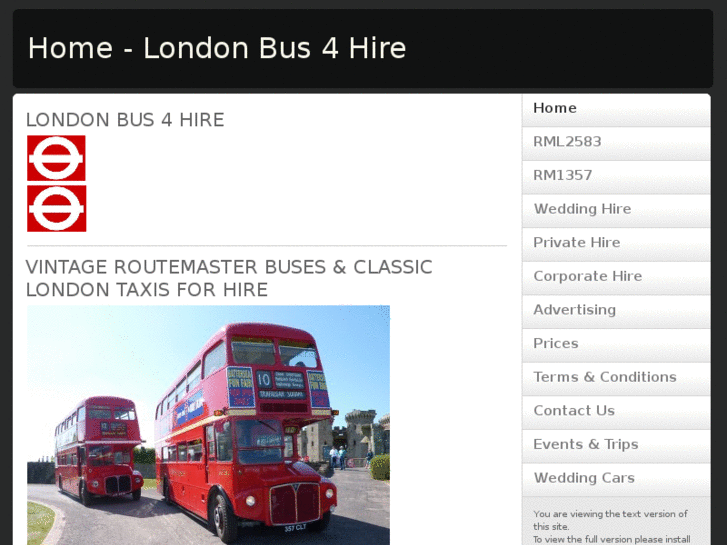 www.londonbus4hire.com