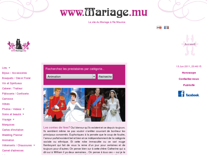 www.mariage.mu