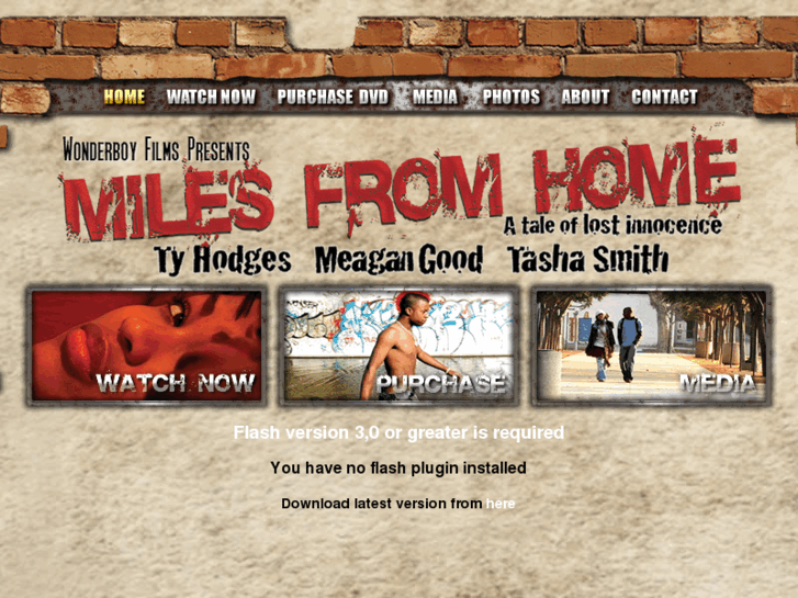 www.milesfromhomethemovie.com