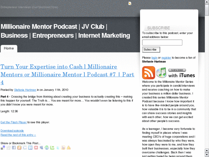 www.millionairementorpodcast.com
