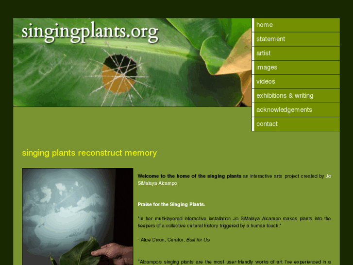 www.singingplants.org