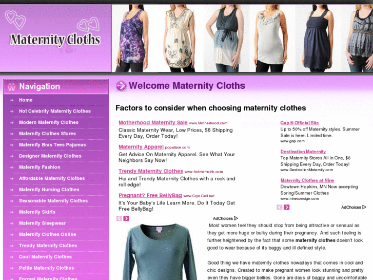 www.thematernityclothes.net