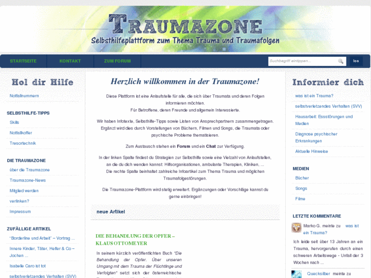 www.traumazone.de