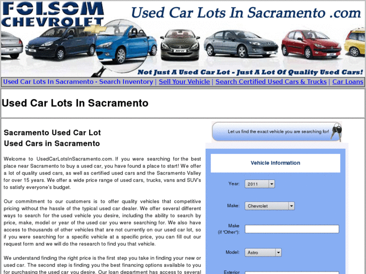 www.usedcarlotsinsacramento.com