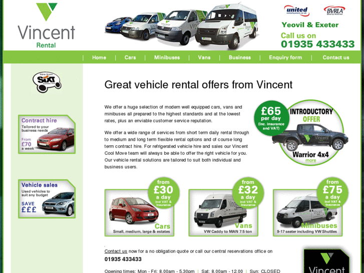 www.vincentrental.co.uk