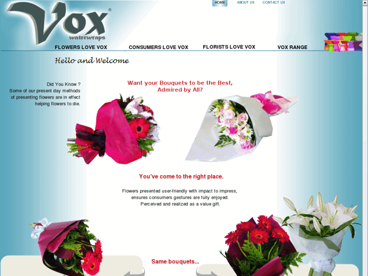 www.vox4flowers.com