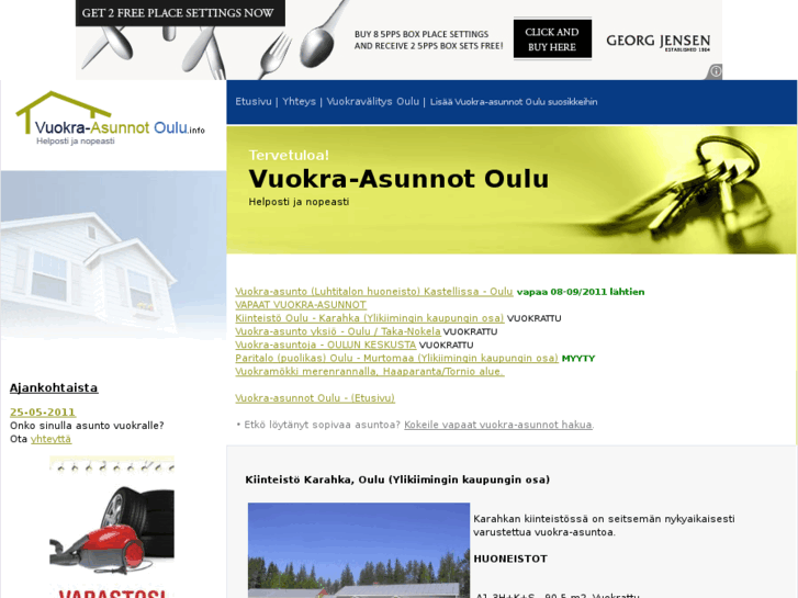 www.vuokra-asunnot-oulu.info