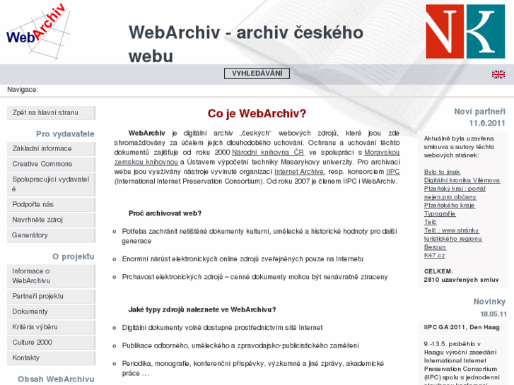 www.webarchiv.cz