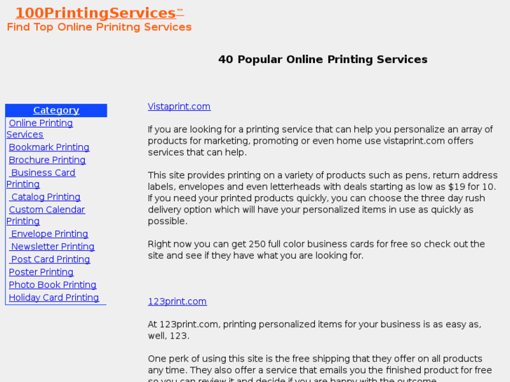 www.100printingservices.com