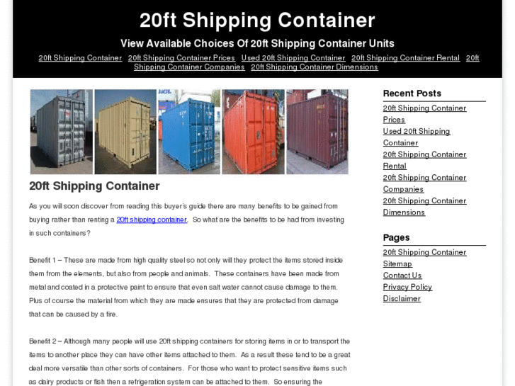 www.20ftshippingcontainer.org