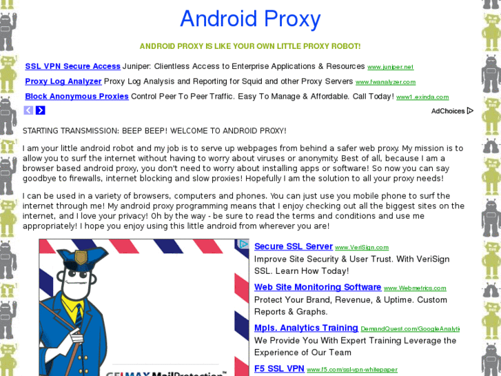 www.androidproxy.org