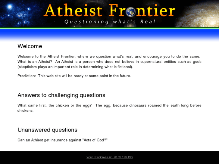 www.atheistfrontier.com