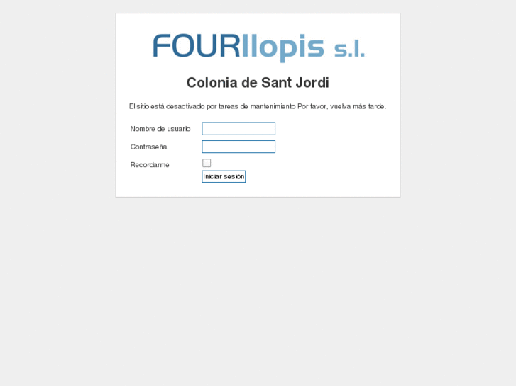 www.coloniadesantjordi.es