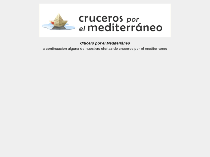 www.crucerosporelmediterraneo.es