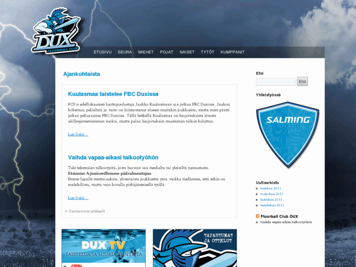 www.duxfloorball.com