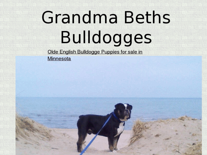 www.grandmabethsbulldogges.com