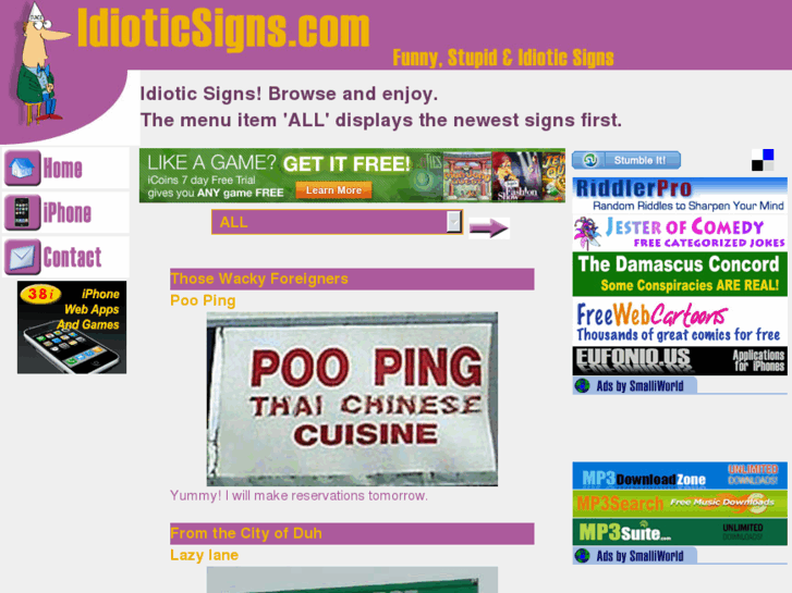 www.idioticsigns.com