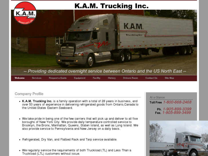 www.kamtrucking.com