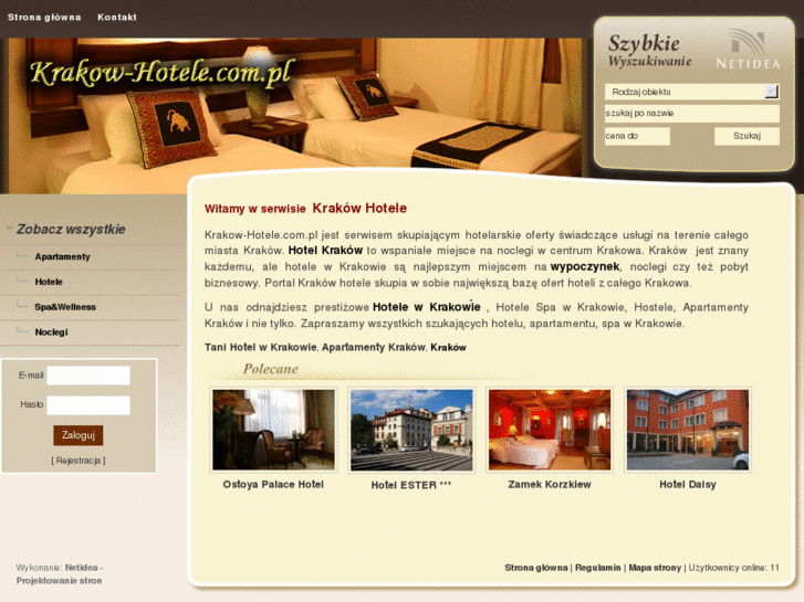 www.krakow-hotele.com.pl