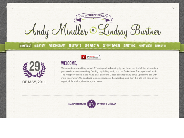 www.lindsayandandy.com