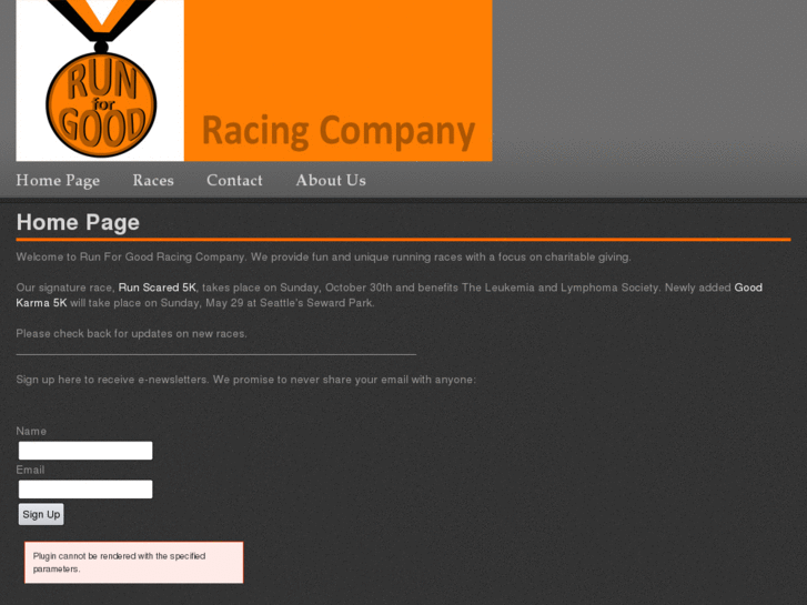 www.runforgoodracingcompany.com