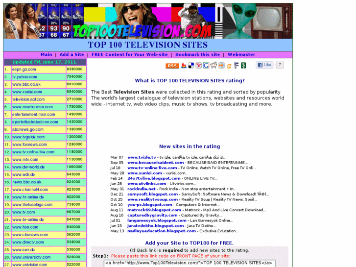 www.top100television.com