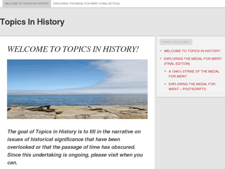 www.topicsinhistory.com