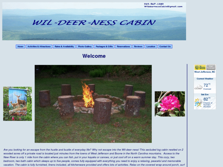 www.wildernesscabinvacationrental.com