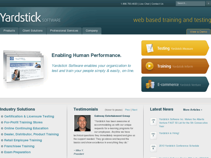 www.yardsticksoftware.net