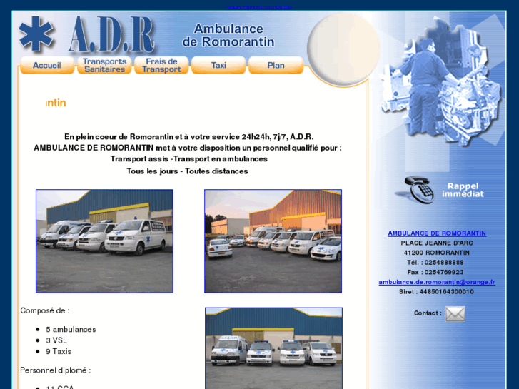 www.ambulance-romorantin.com