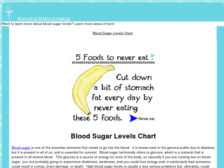 www.bloodsugarlevelschart.com