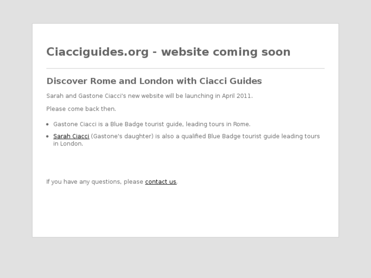 www.ciacciguides.org