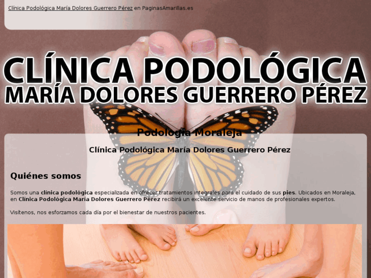 www.clinicapodologicamariadoloresguerrero.com