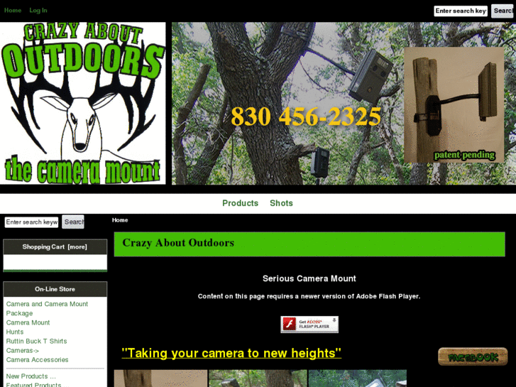 www.crazyaboutoutdoors.com