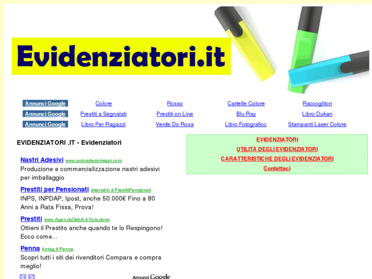 www.evidenziatori.it