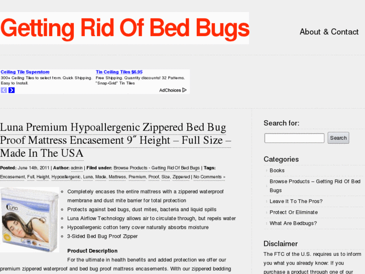 www.gettingridof-bedbugs.com