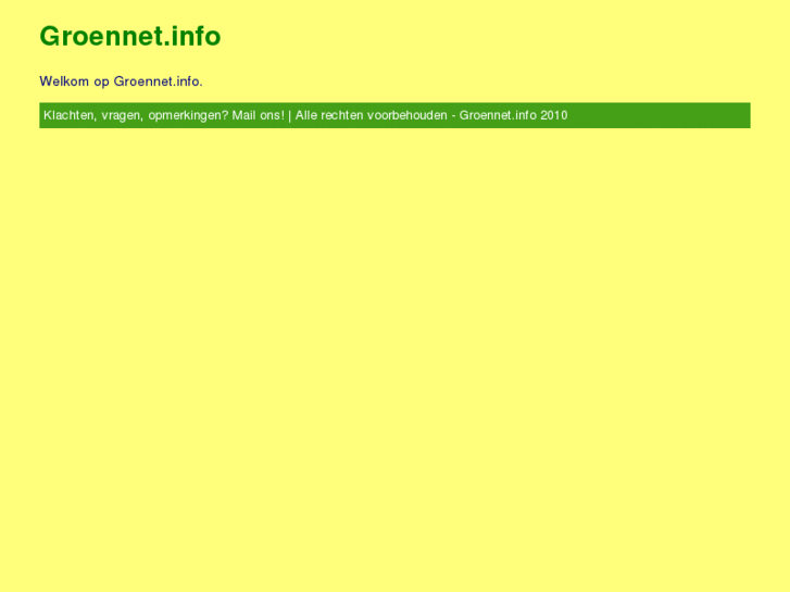www.groennet.info