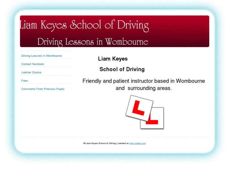 www.liamkeyesdrivingschool.com