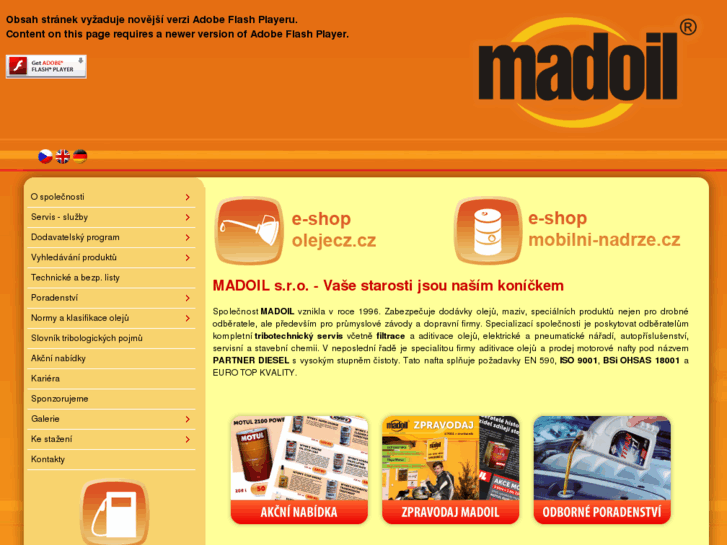 www.madoil.cz