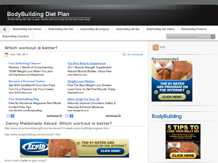 www.mybodybuildingdietplan.org