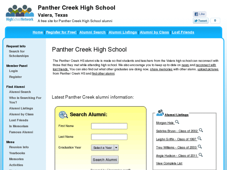 www.panthercreekhighschool.org