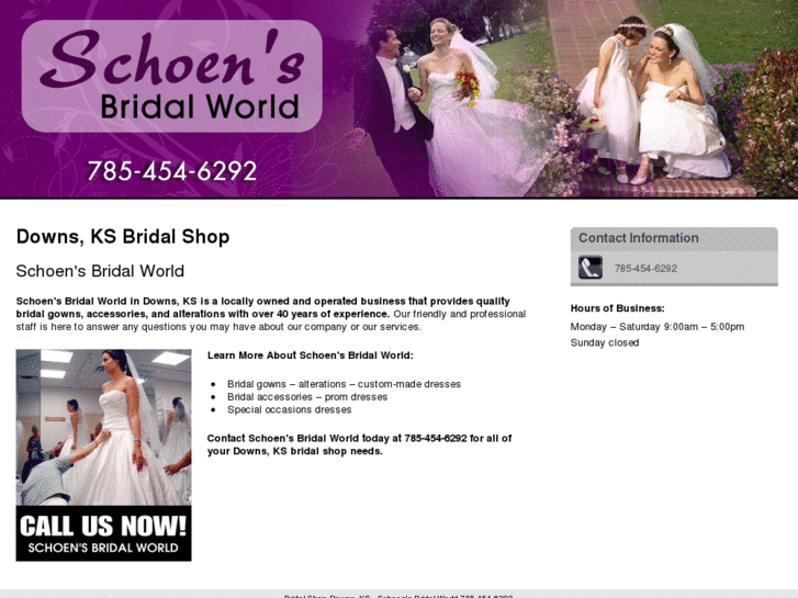 www.schoensbridalworld.com