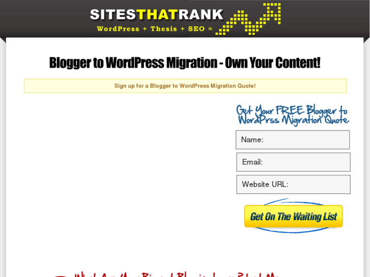 www.sitesthatrank.com