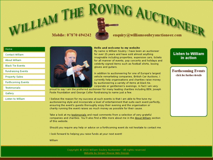 www.williamsoubryauctioneer.com